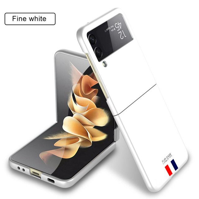 Funda de teléfono de lujo plegable para Samsung Galaxy Z Flip 3 ZFlip3 ZFlip 3, carcasa protectora Superfina a prueba de golpes, novedad de 2021 qym unisex