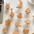 thumbnail image 2 of Ganchos para cajones de madera para decoración de habitación, gancho de animales, llavero de pared, gancho para abrigos, armario para el hogar, bonito gancho de madera, accesorios de cocina, 2 of 5