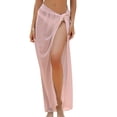 thumbnail image 4 of Sarong Swimsuit Coverup Chiffon Beach Tie Wrap Skirt for Women Long Sheer Scarf Bathing Suit, 4 of 4