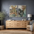 thumbnail image 4 of Framed Canvas Wall Art Set of 2 Abstract Country Landscape Prints for Living Room Decoration - 16"x24"x2 WHITE, 4 of 8