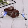 thumbnail image 3 of Gafas de lectura plegables Alivio de la fatiga visual Gafas para presbicia de alta definición con bolsa (+300), 3 of 5