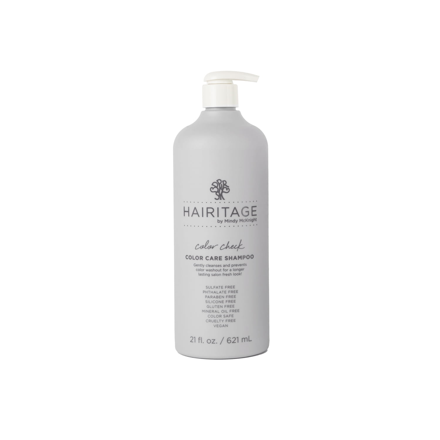 Hairitage Color Check Color Care Moisturizing Shampoo with Elderberry | UV Protection, 21 fl. oz