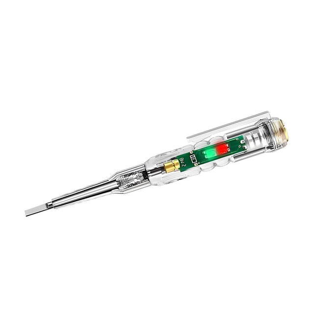 Speravity Pluma de prueba Probador de voltaje Aleación a prueba de herrumbre Inducción Detector de potencia digital Sonda Destornillador eléctrico Herramientas eléctricas Doble Luz/Colorido Speravity TO011573-02