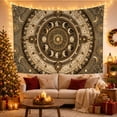 thumbnail image 3 of Celestial Mandala With Sun and Moons Mystical Boho Wall Art for Astronomy Lovers, Zodiac Home Decor, Housewarming Gift Tapestry Wall Hanging for Bedroom, Living Room and Dorm, 3 of 7