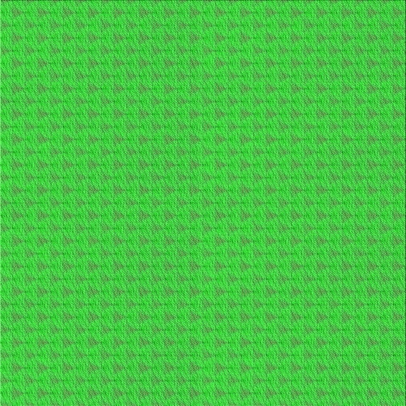 Ahgly Company Indoor Square Patterned Lime Green Area Rugs, 7' Square