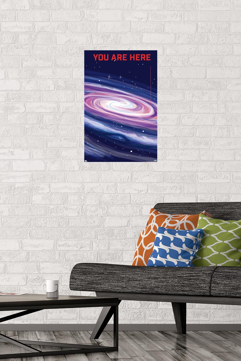 Well This Is Awkward - You Are Here Wall Poster, 14.725" x 22.375"