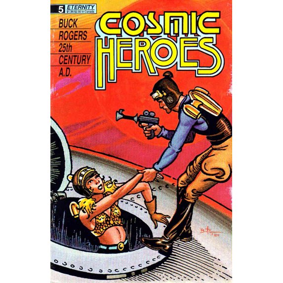 Cosmic Heroes #5 VF ; Eternity Comic Book