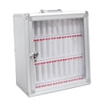 thumbnail image 3 of BELOVING Phone Storage Cabinet Transparent Door with 2 Keys Sturdy Mobile Storage Box 30 Slots, 3 of 9