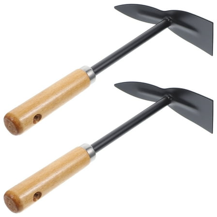 GAXIRE 2-Pack Small Iron Digging Tools for Gardening, Exploration, Outdoor Tourism, Practical Handheld Shovel Set