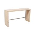 thumbnail image 6 of Montez 4-Piece Solid Wood Bar Table and Stools Set in Brushed White Finish, 6 of 7