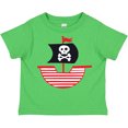 thumbnail image 3 of Inktastic Pirate Ship with Skull and Crossbones Boys or Girls Toddler T-Shirt, 3 of 5