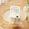 thumbnail image 5 of Mini Ventilador USB Silencioso para Escritorio Oficina,Dormitorio, Montaje en Pared, Uso Junto A la Cama - Circulador de Aire de Refrigeración Recargable para el Hogar y la Cocina., 5 of 5