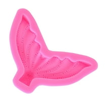 Supvox Chocolate Mould Mermaid Tail Shape Fondant Mold for Dessert Making 1Pcs