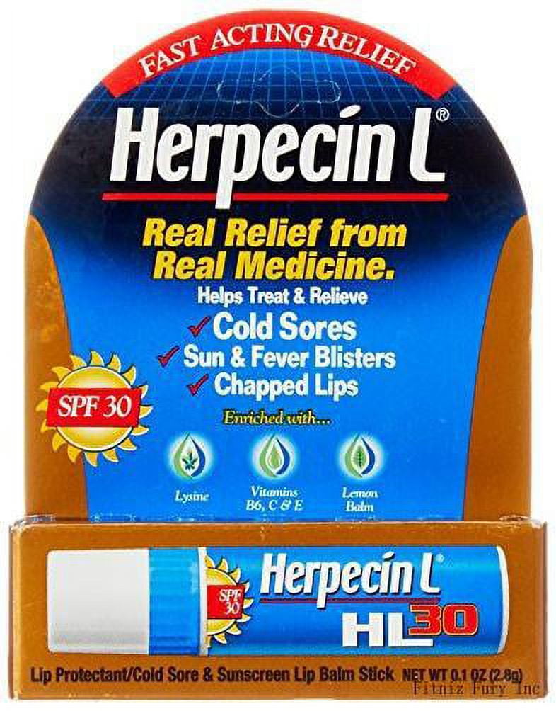 (4 pack) Balm Size .1Z Herpecin L Hl 30 Balm