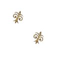 thumbnail image 1 of Jumpingount Accesorio para la cabeza de 2 uds., coronas artesanales hechas a mano, cuentas exquisitas, colgante de adorno que combina con todo, pieza de moda Accesorios de disfraces Dorado B363 Jumpingount AP016597-06, 1 of 6