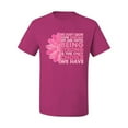thumbnail image 2 of Wild Bobby, We Don't Know How Strong We are Until Strong is the Only Choice, Breast Cancer Awareness, Men Graphic Tee, Fuschia, Large, 2 of 4