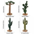 thumbnail image 3 of Nywaba Artificial Succulents Plants, Artificial Cactus Decor, Faux Fake Succulents Faux Cactus Cacti Plant, Green Cactus for Floral Arrangement Indoor Outdoor Home Décor, 3 of 6