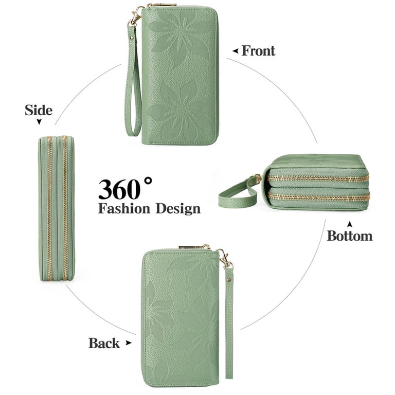 FALAN MULE Women's Large Capacity Leather Wallet With RFID photo 3