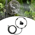thumbnail image 1 of Accesorios para enfriador de ventilador Sistema de rociador de niebla de agua Tubo de nebulización de 300 cm Juego de tubos de ventilador de rociado Adaptador de latón de 14 pulgadas Macarena Señores fanáticos, 1 of 8