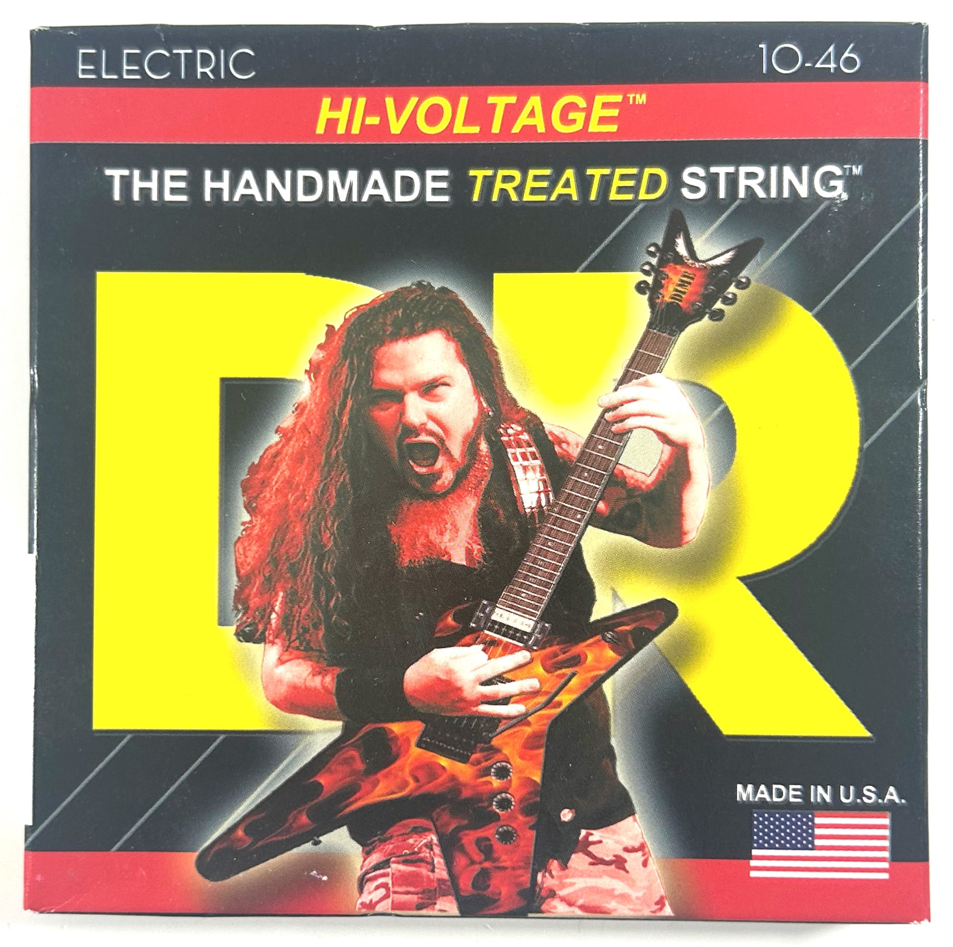 DR Guitar Strings Electric 2 Sets Dimebag Darrell Hi-Voltage 10-46