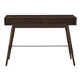 thumbnail image 3 of Weston Home Alcott Rectangular Wood Console Table, Dark Walnut Finish, 3 of 7