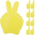 thumbnail image 4 of Miangastore Yellow EVA Foam Cheerleading Finger Party Prop for Sports Events and Cheer Fun Size Fits Most, 4 of 9
