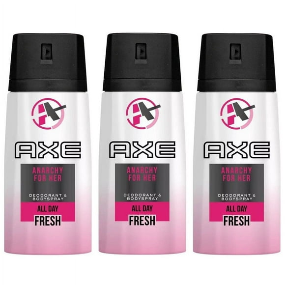 Axe Anarchy For Her Deodorant & Body Spray for Women 150ml Pack of 3