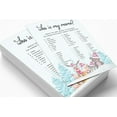 thumbnail image 3 of Inkdotpot My Mommy Name Activity Cards Winter Jungle Theme Baby Shower 50 Sheets Who Is My Mommy Gender Neutral Baby Shower Game, 3 of 6