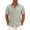 Light Green, variant on Linen Blend Shirts for Men Casual Short Sleeve Button Down Shirt Cool Summer Beach Wedding Vacation Tops