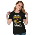 thumbnail image 4 of Volunteer Firefighter Lifestyle Fire Womens Fitted Plus Size Graphic Tee Brisco Brands 2X, 4 of 5