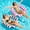 Blue&Pink, variant on Inflatable Pool Floats Adult, 4-in-1 Multi-Purpose Pool Float Rafts Water Hammock, Pool Floaties for Adults Swimming Pool Lake Beach