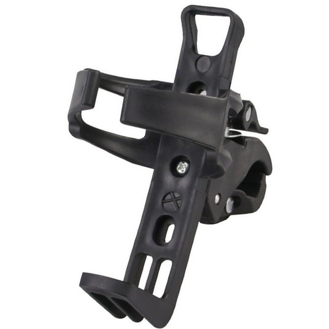 Universal Bike Water Bottle Holder Adjustable Drink Cage With 360 Rotating Mount For Cycling MTB And Stroller