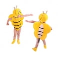 thumbnail image 5 of OSOLU Children Boys Girls Outfits Adorable Cartoon Bee Sleeveless Stage Performance Dress Up Breathable Lightweight Classic Holiday Clothing Sets, 5 of 7