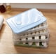 thumbnail image 1 of Xihbxyly Caja para Guardar Dumplings, Recipiente Hermético de Plástico, Tapa Sellada, Diseño Duradero, Ideal para Congelador, Uso Doméstico, Transporte y Camping, Tamaño 29,5 X 22,5 X 4,5 Cm., 1 of 2