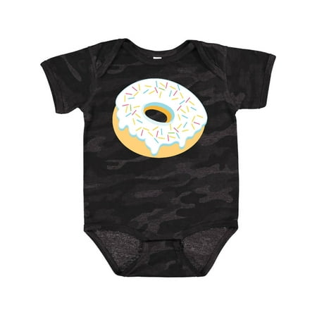 

Inktastic White Donut with Sprinkles Gift Baby Boy or Baby Girl Bodysuit