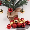 thumbnail image 5 of 48 bolas de Navidad de 3 cm/4 cm para colgar en el árbol, para festivales, bodas, aniversarios, hogar, 6 cm/8 cm, 5 of 5