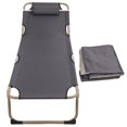 thumbnail image 2 of Adjustable 4 Position Portable Folding Camping Cot, Multifunctional Portable Folding Camping Cot  for Beach for Swimming Pool, 2 of 7
