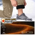 thumbnail image 6 of FEN AI Snow Ski Pants Men Waterproof Softshell Pant Snowboard Trousers Fleece Lined Outdoor Hiking Cargo Pants with 6 Pockets, 6 of 8