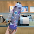 thumbnail image 3 of Pekkaxy Cartoon Spaceman Plastic Cup, 27 oz Capacity with Silicone Lid, Leak-Proof Design for Kids Drinks, Ideal for School Lunches and Outdoor Adventures, 3 of 9