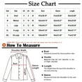 thumbnail image 3 of Women's Plus Size Sweater Plaid Knit Pullover Long Sleeve Loose Patchwork Jumper Fall Ladies V Neck Tops (XXL, Light Blue), 3 of 6