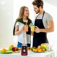 thumbnail image 2 of Moss & Stone 2 in 1 Personal Blender with Additional Blender Cup, Mini Blender, Juice Blender & Smoothie Maker (Cherry Red), 2 of 6