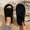 Black, variant on Womens Slide Slippers Bubble Trim Corduroy Bow Open Toe Fleece Lined Non Slip Warm House Slides Black Size 7.5