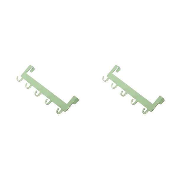 Gancho para colgar en la pared sin perforaciones Yuarrent 2Conjunto Verde
