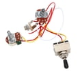 thumbnail image 4 of Guitar Wiring Harness, Robust Nice Workmanship Anti Aging No Rust Metal Prewired Guitar Wiring Harness  For Home, 4 of 8