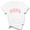 White, variant on Pink Arched Mama Shirt Unisex Large White