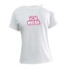 thumbnail image 5 of Camiseta de manga corta con hombros descubiertos para mujer para ir de compras, caminar, vacaciones Blanco Yuyangstore Camiseta para mujer, 5 of 8