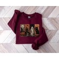 thumbnail image 3 of Vintage Halloween Spooky Sweatshirt, Black Cat and Pumpkin Sweatshirt For Fall, 3 of 6