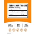 thumbnail image 6 of DISCONTINUED BulkSupplements L-Theanine Powder, 200mg Per Serving - 50 Grams (1.8 oz) - 250 Servings, 6 of 6
