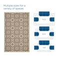 thumbnail image 6 of Modway Ariana Vintage Floral Trellis 9x12 Indoor and Outdoor Area Rug in Light and Dark Beige, 6 of 9