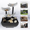 thumbnail image 4 of NUAHRHY 2pcs Tabletop Fountain with Light and Pebble Meditation Water Fountain Small Waterfall Fountain Desktop Decorations USB Powered Sound Relaxation Fountain Ornament for Table Home, 4 of 4